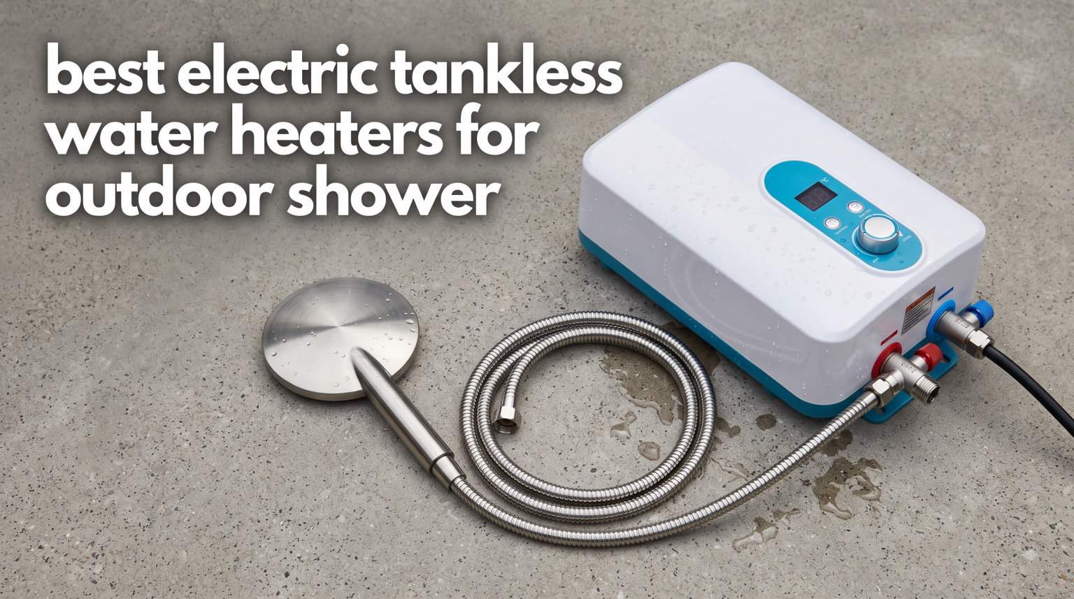 best electric tankless water heaters for outdoor shower