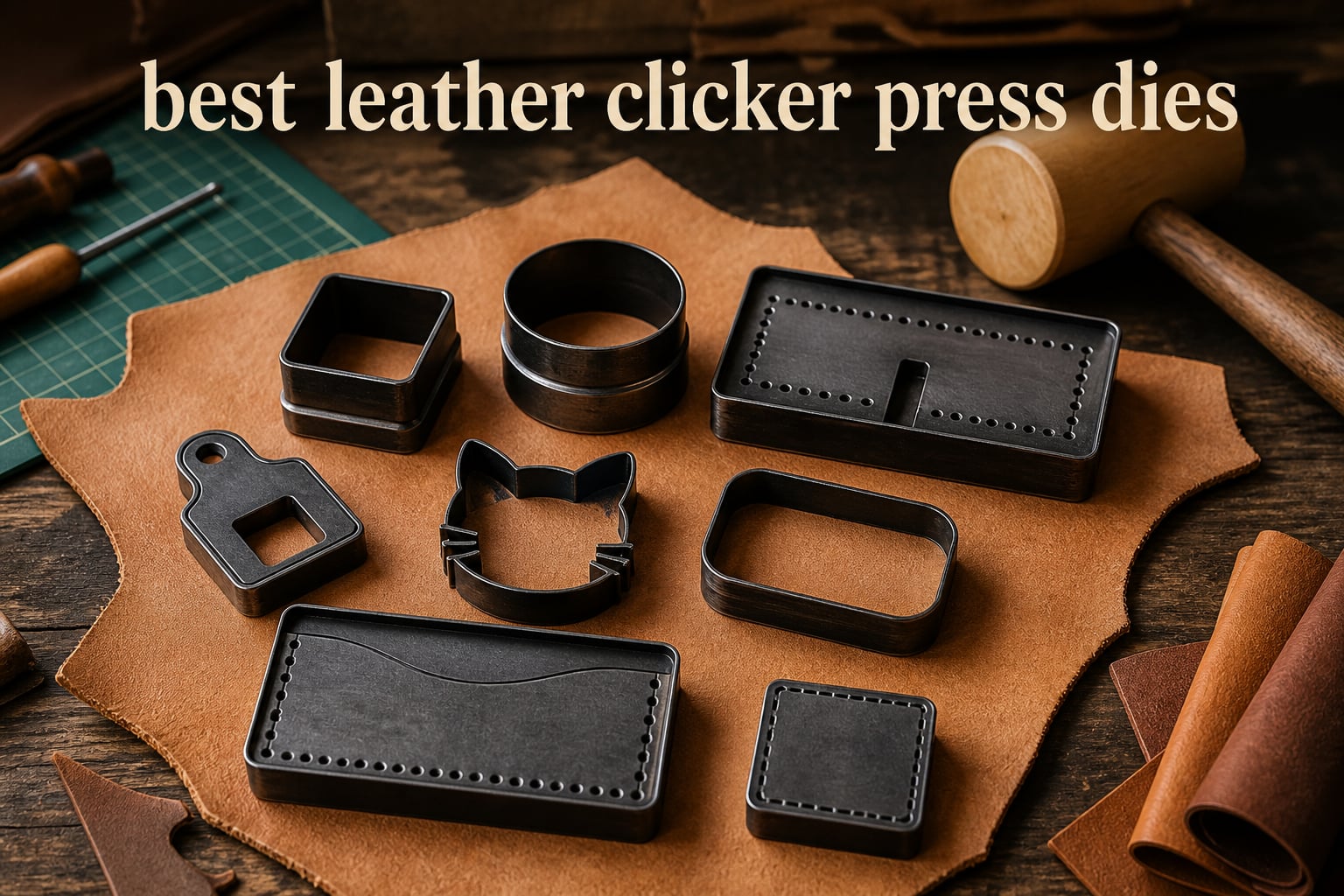 best leather clicker press dies