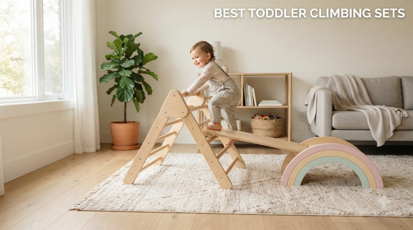 best toddler climbing sets