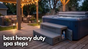 best heavy duty spa steps