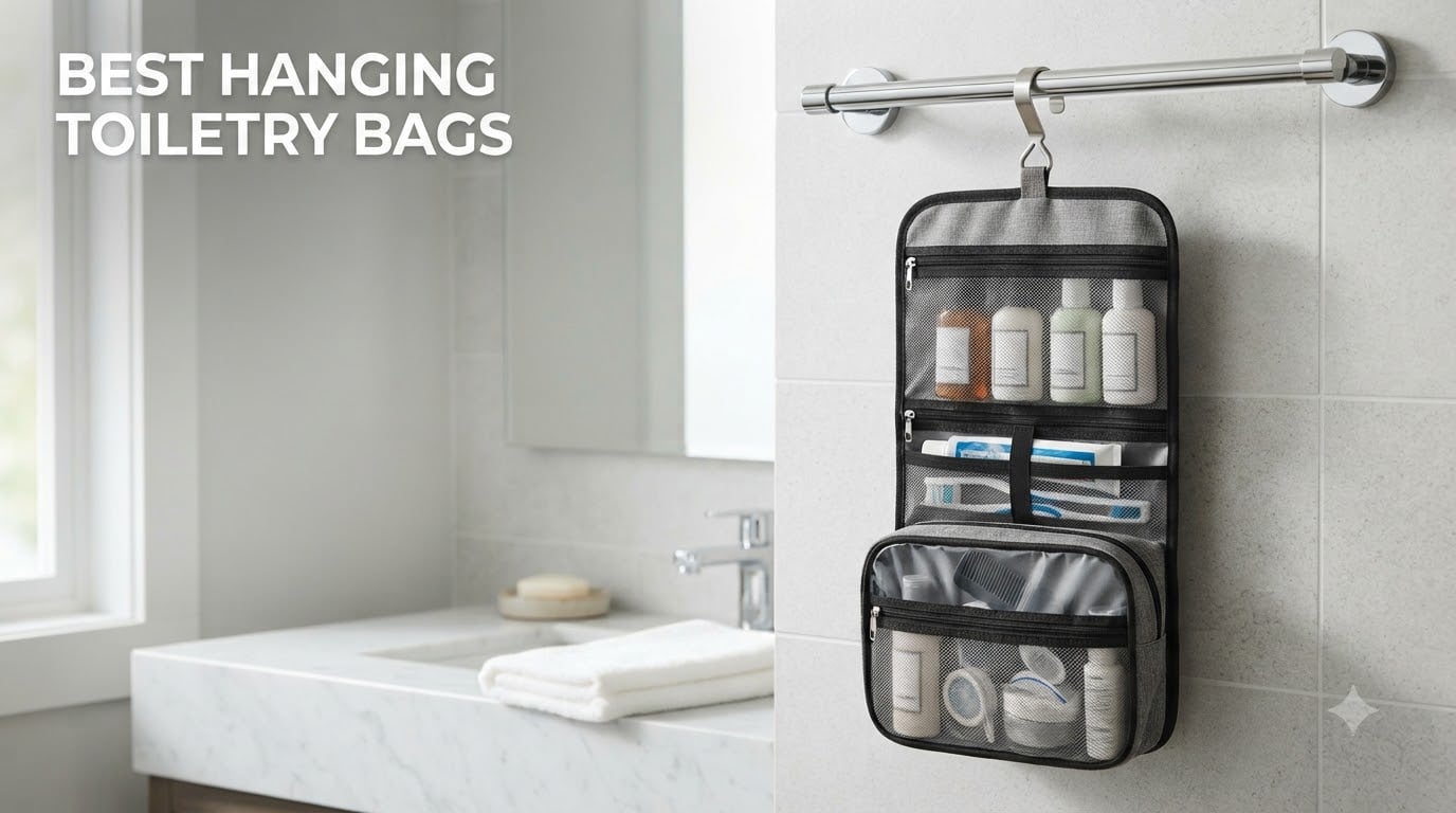 best hanging toiletry bags