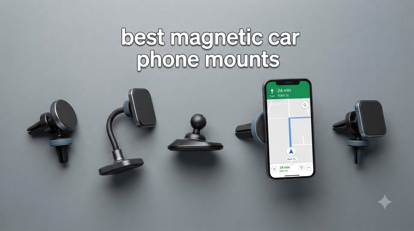 best magnetic car phone mounts
