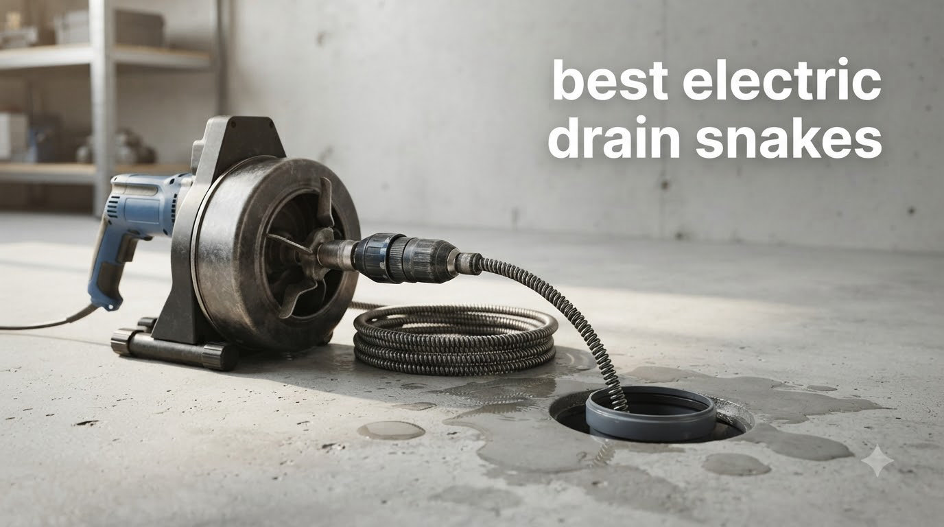 best electric drain snakes