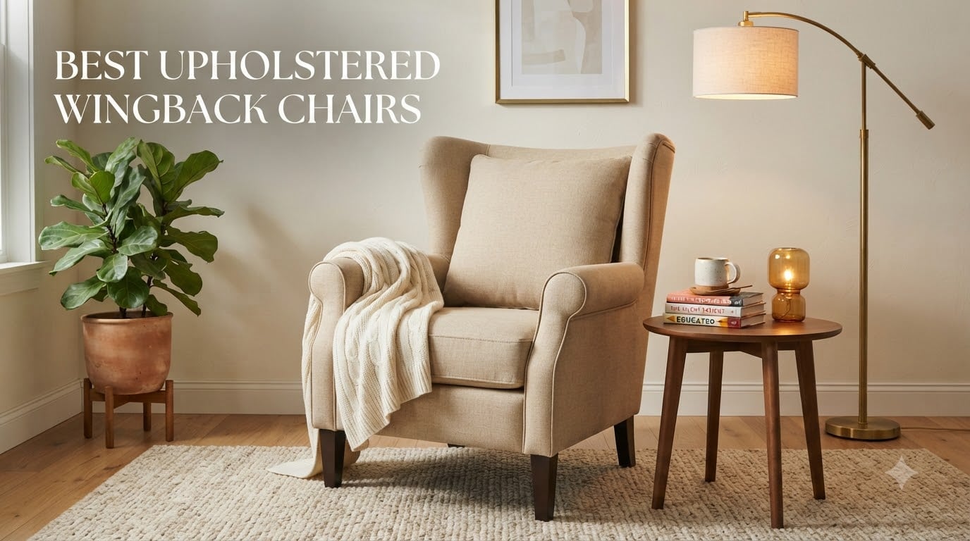 best upholstered wingback chairs