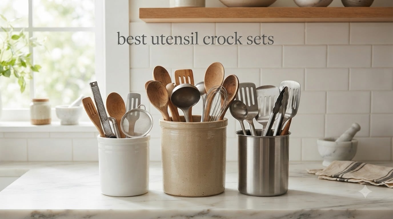 best utensil crock sets