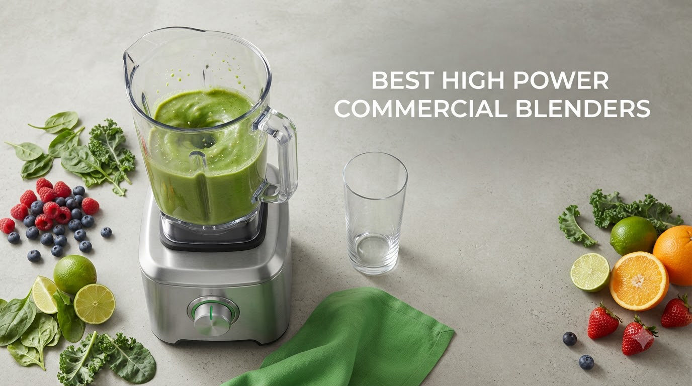 best high power commercial blenders