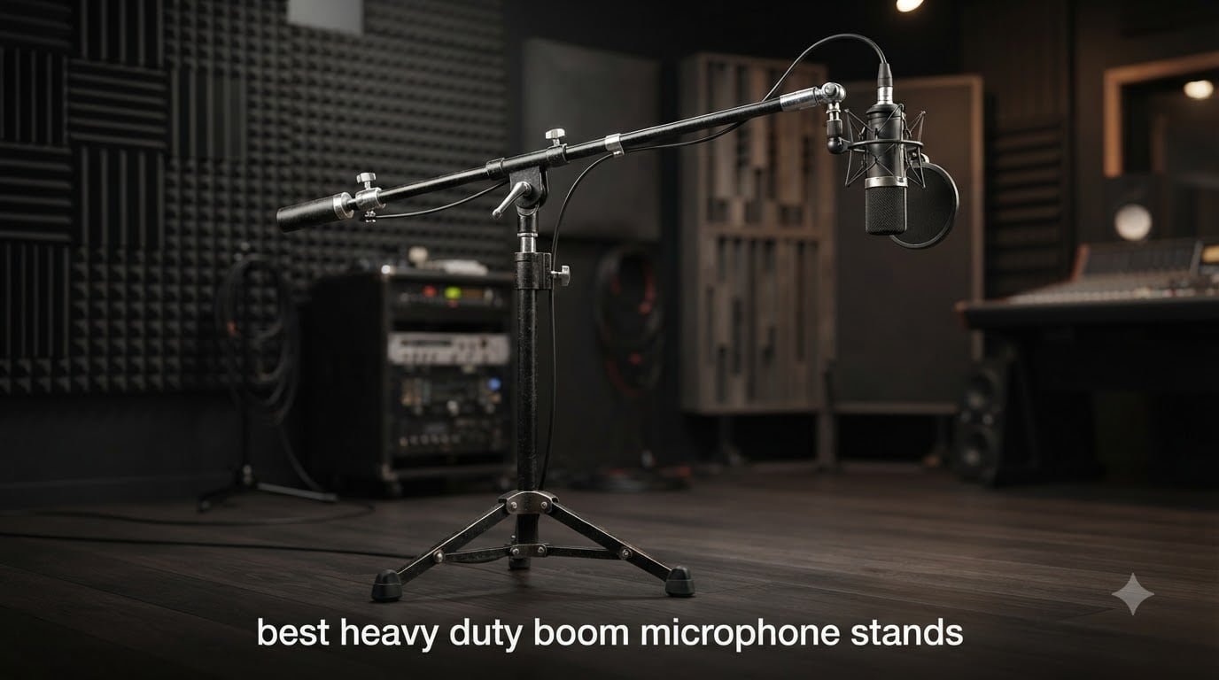 best heavy duty boom microphone stands