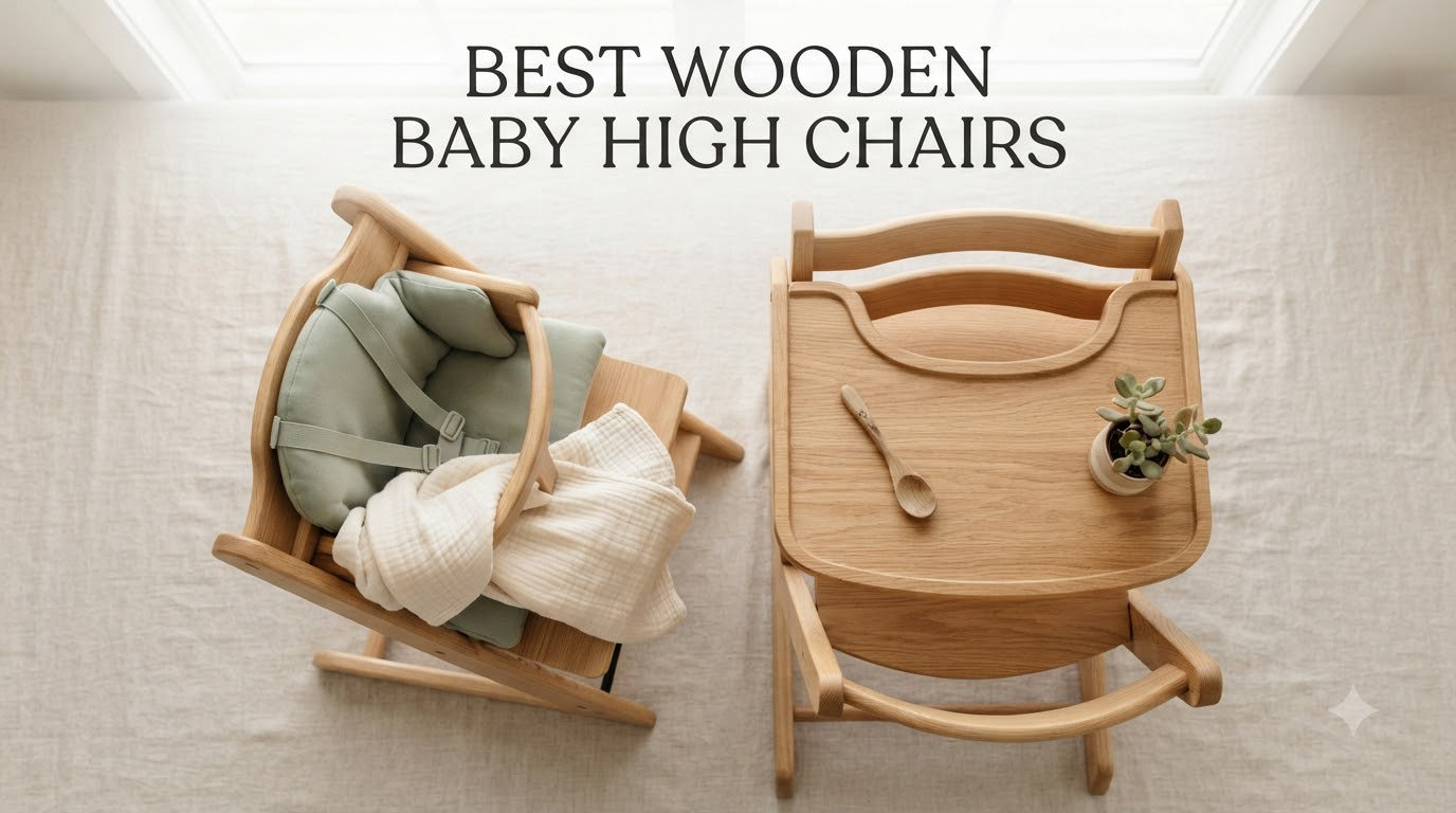 best wooden baby high chairs