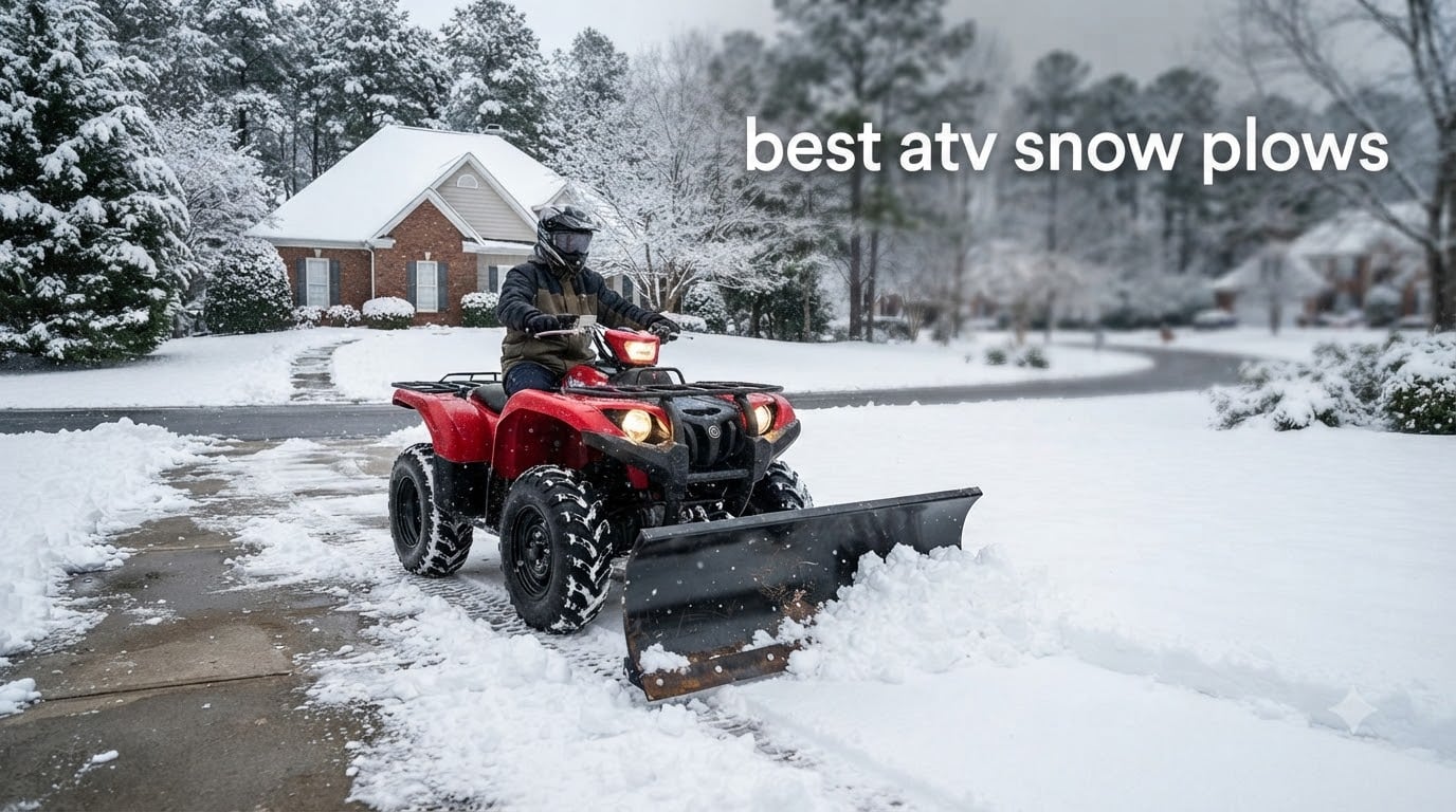 best atv snow plows
