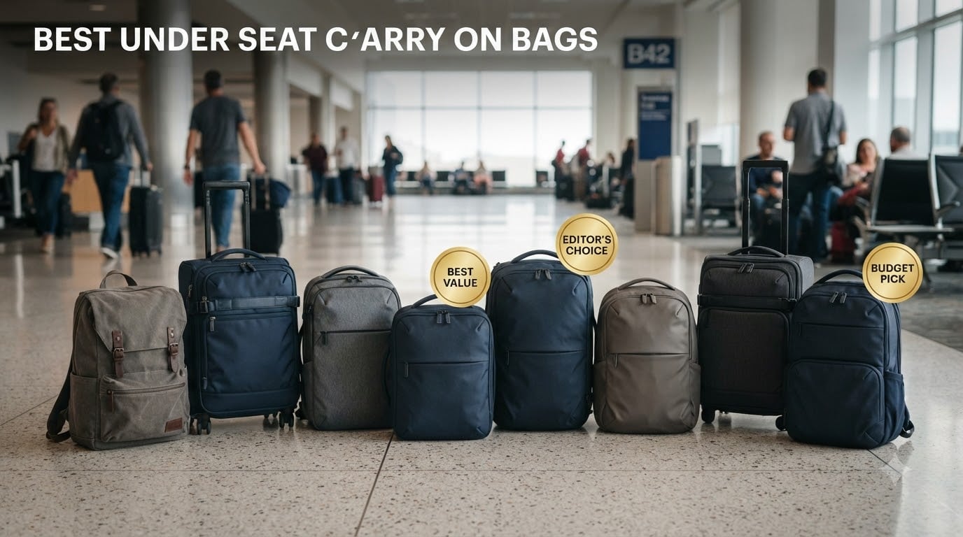 best under seat carry on bags