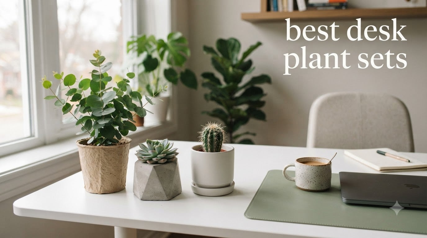 best desk plant sets