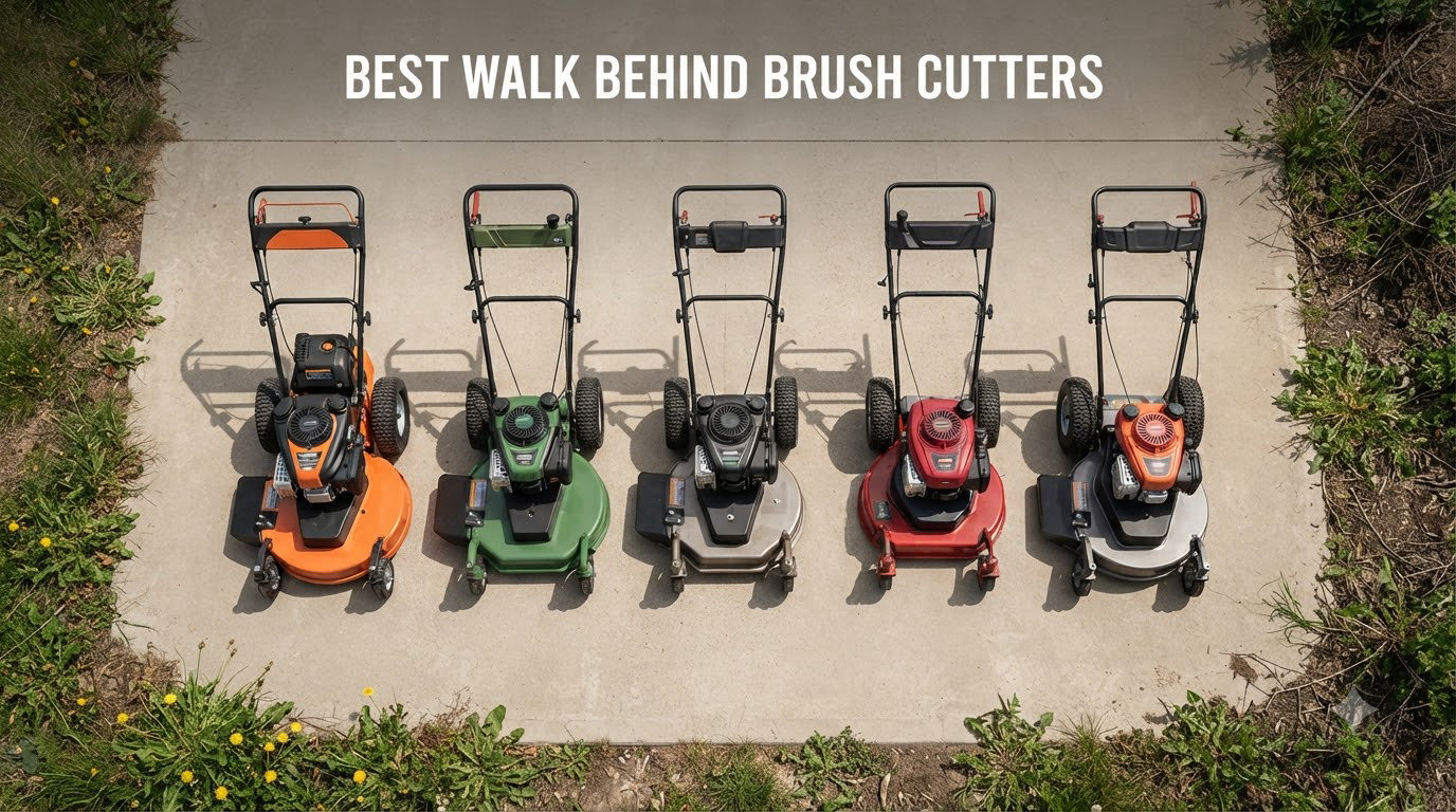 best walk behind brush cutters