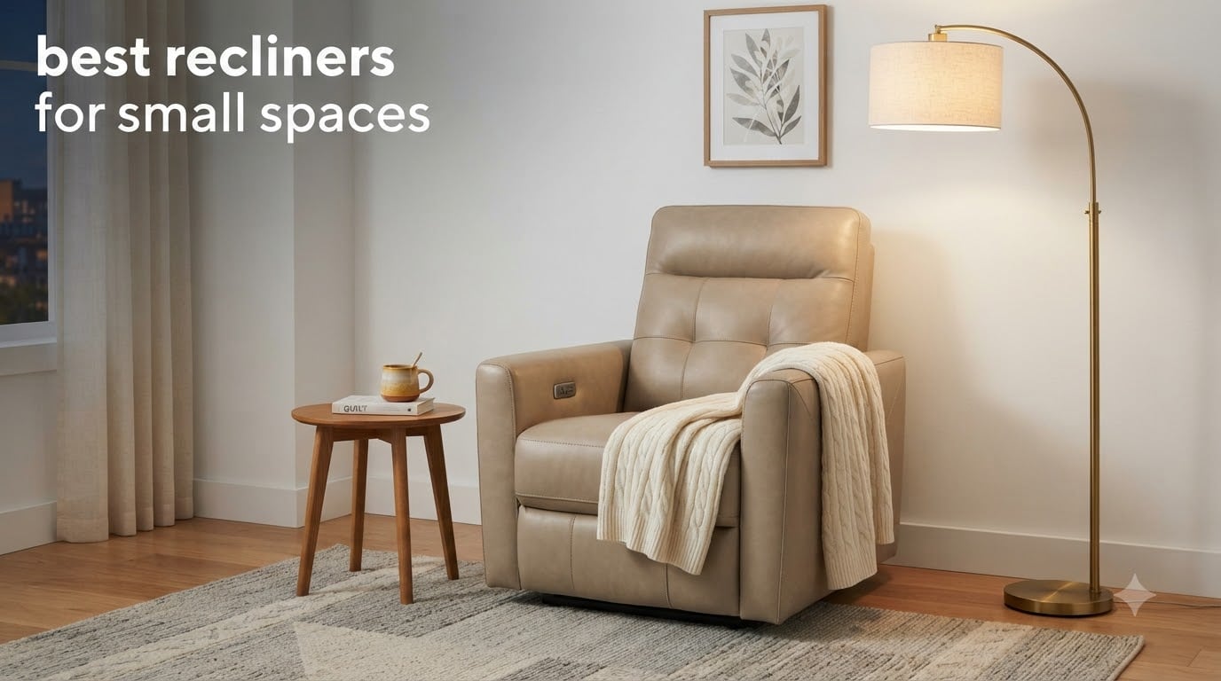 best recliners for small spaces