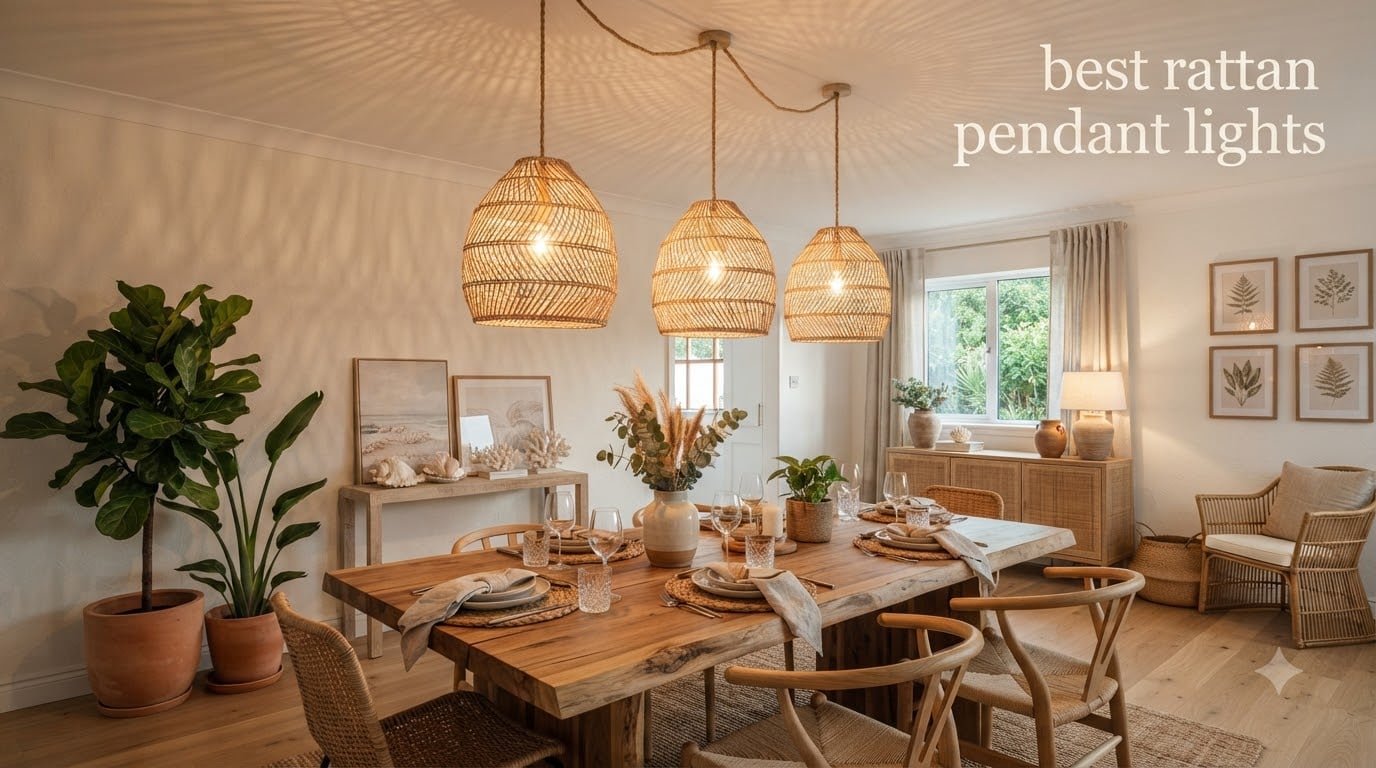 best rattan pendant lights