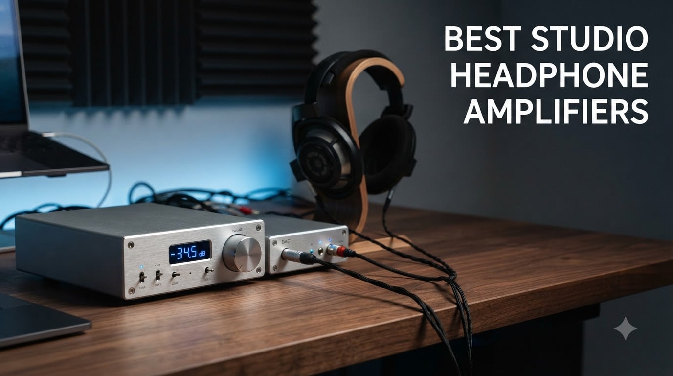best studio headphone amplifiers