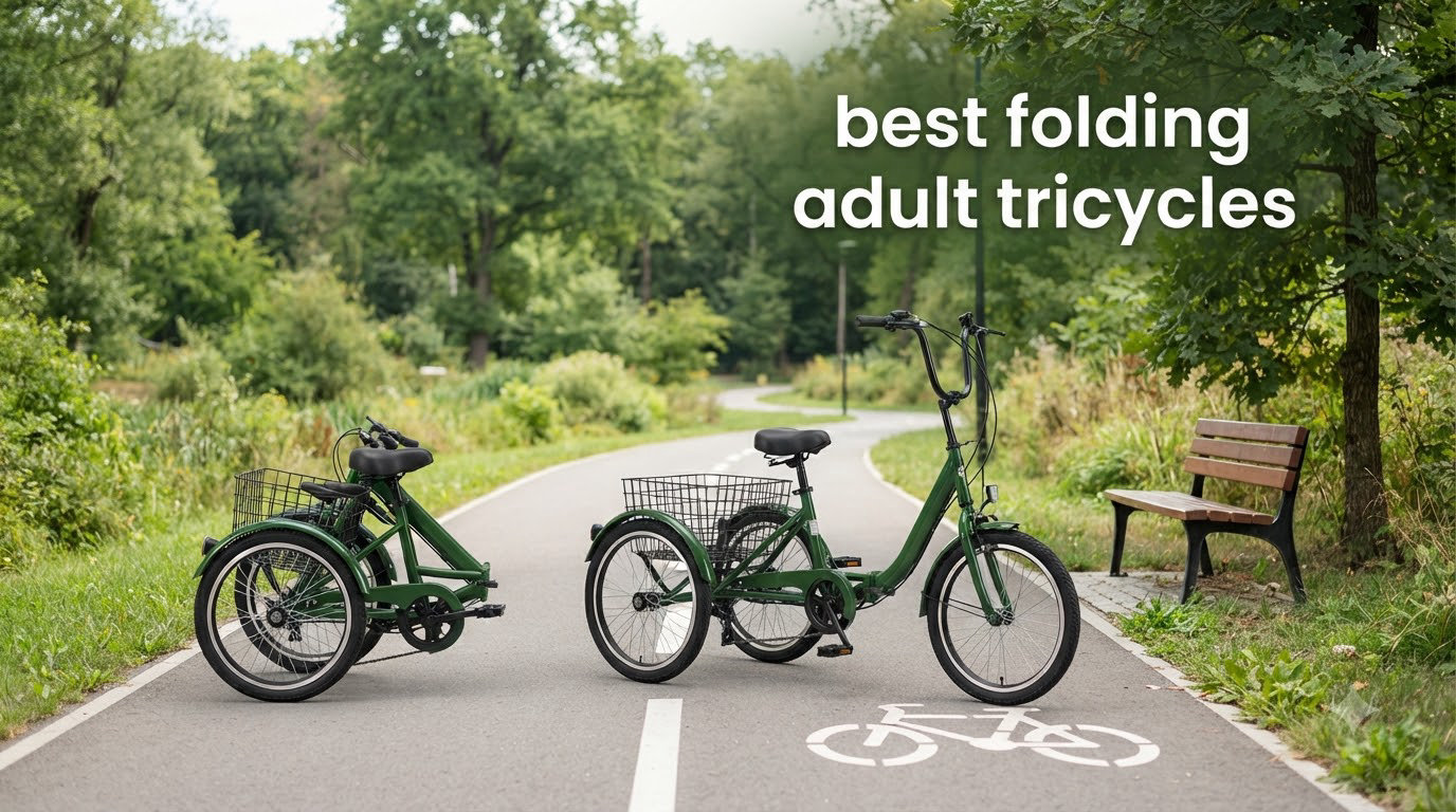 best folding adult tricycles