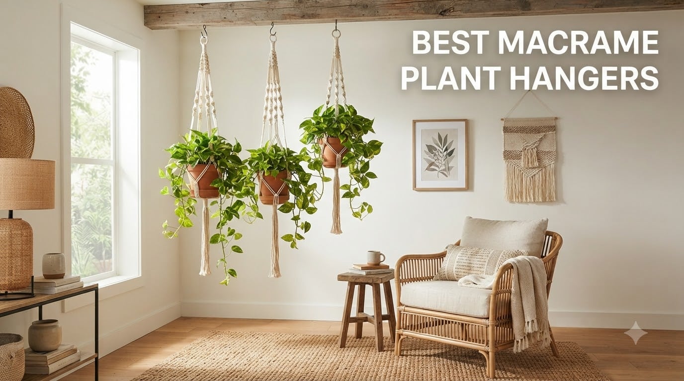 best macrame plant hangers