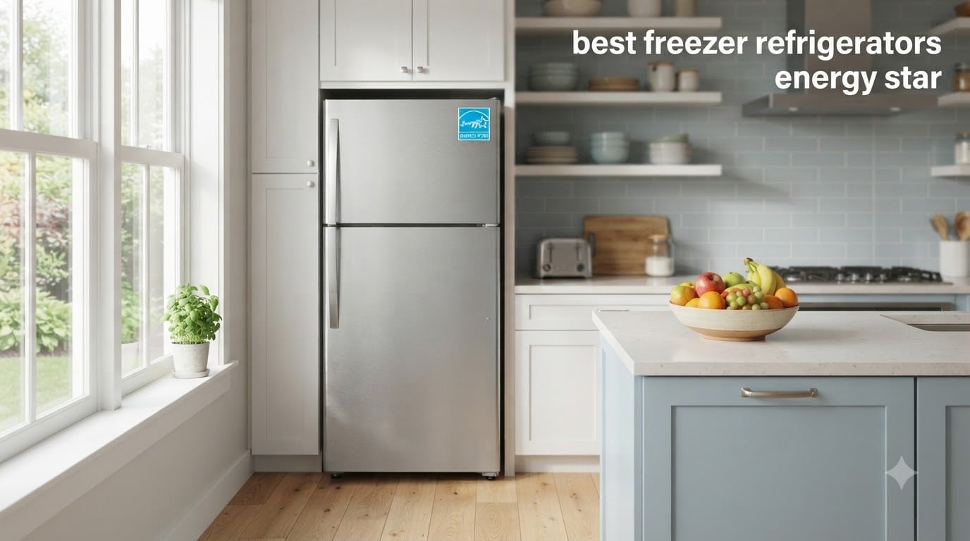 best freezer refrigerators energy star
