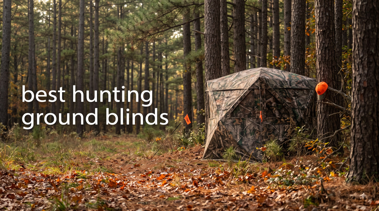best hunting ground blinds