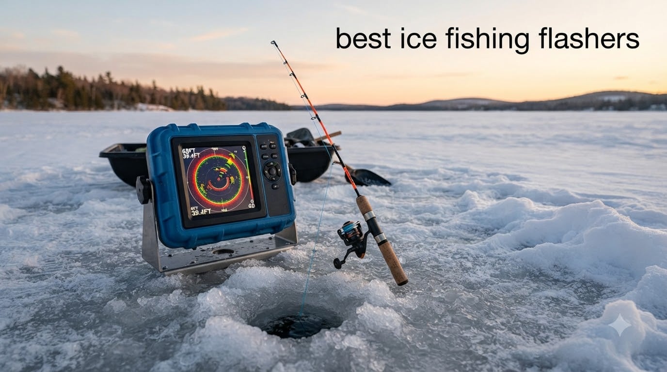 best ice fishing flashers