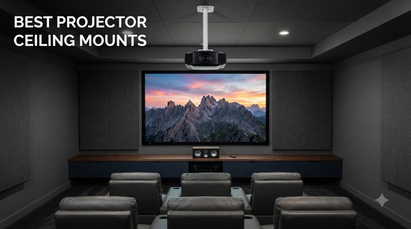 best projector ceiling mounts