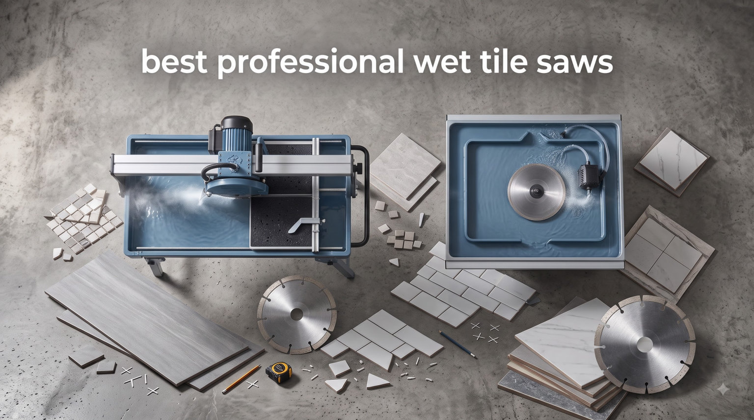 best professional wet tile saws