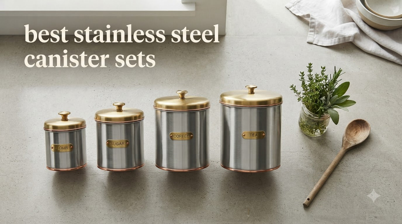 best stainless steel canister sets