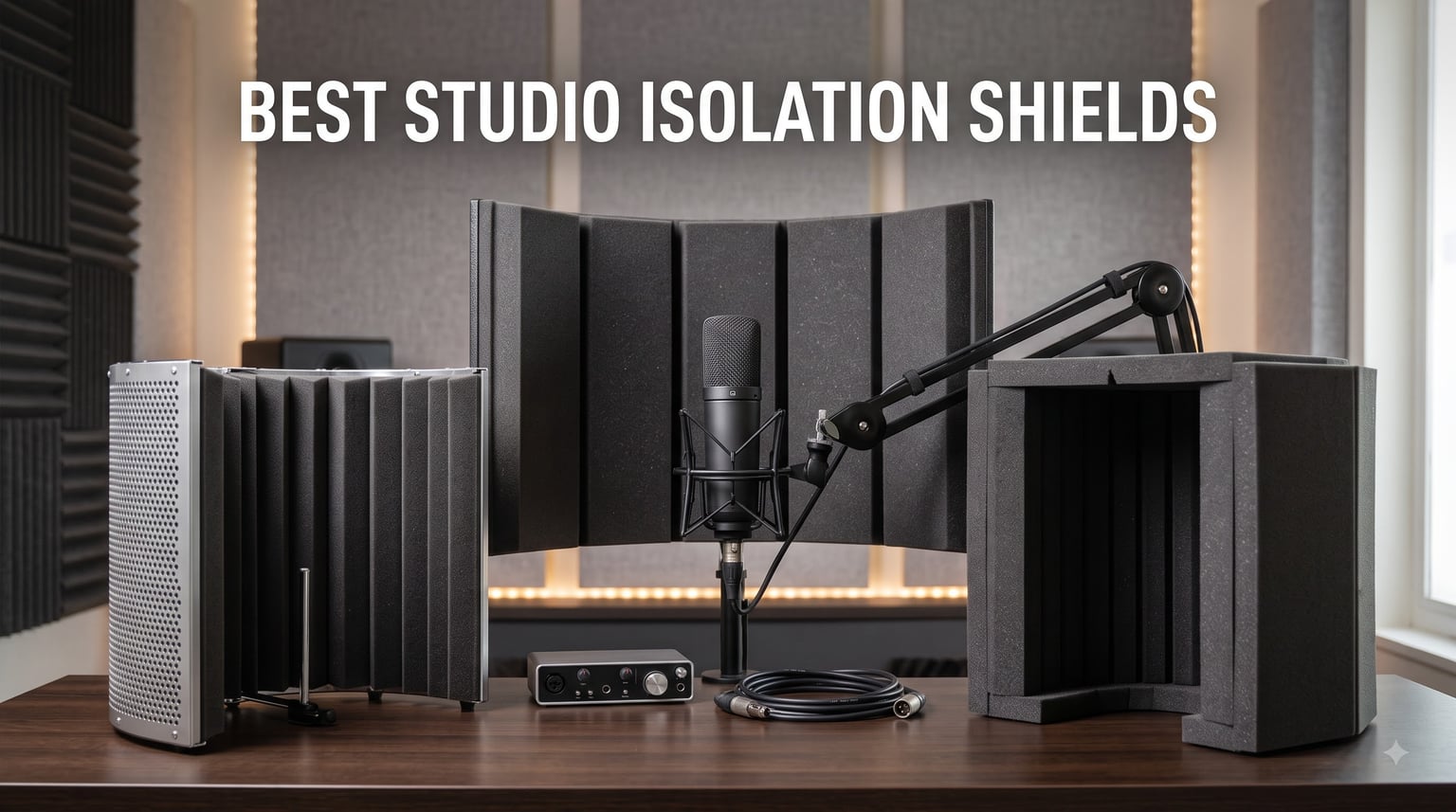 best studio isolation shields