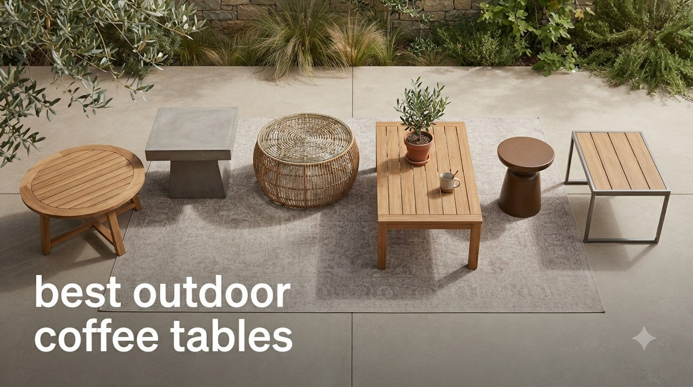best outdoor coffee tables
