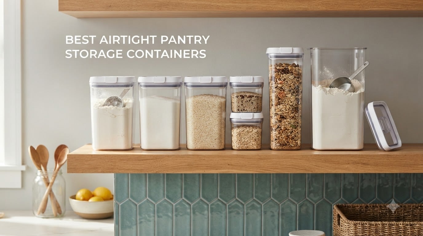 best airtight pantry storage containers
