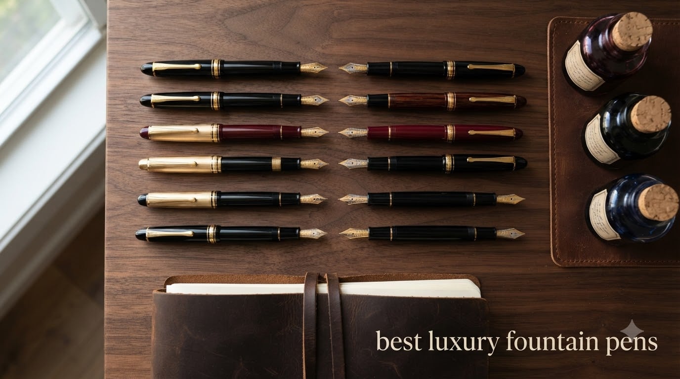 best luxury fountain pens