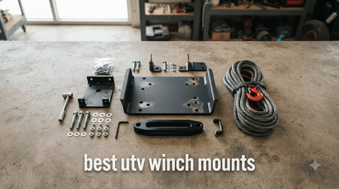 best utv winch mounts