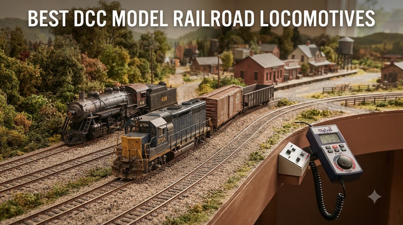 best dcc model railroad locomotives