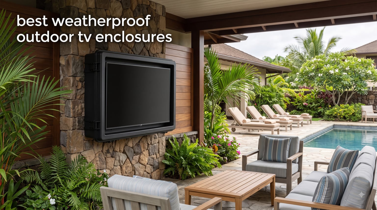 best weatherproof outdoor tv enclosures