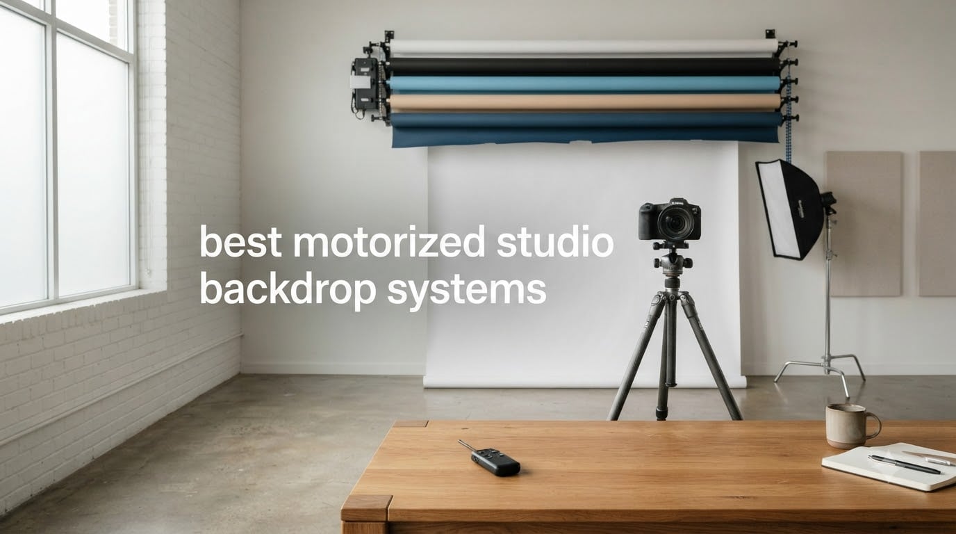 best motorized studio backdrop systems
