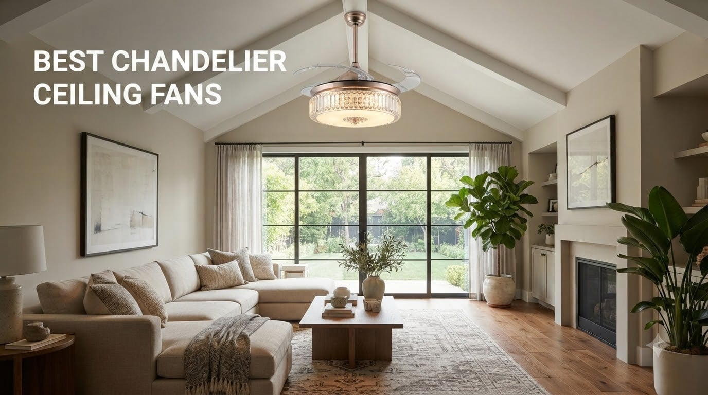 best chandelier ceiling fans