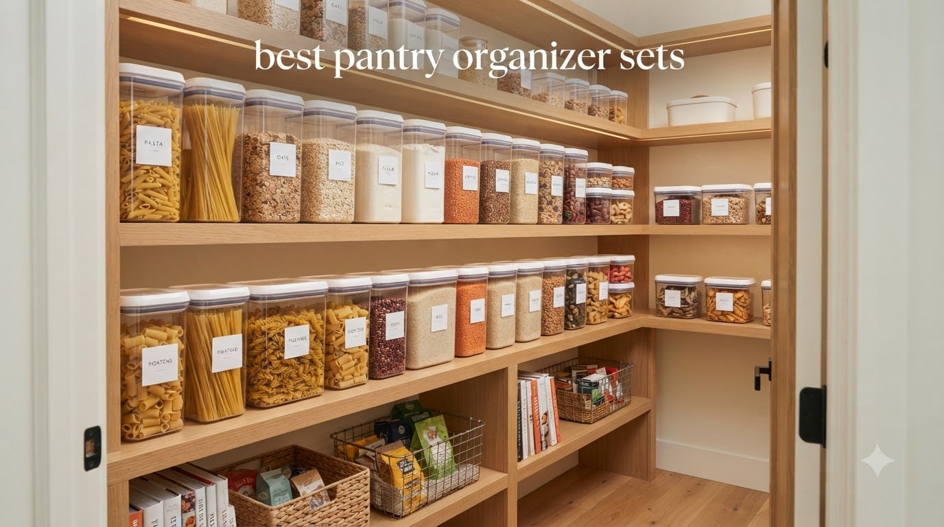 best pantry organizer sets