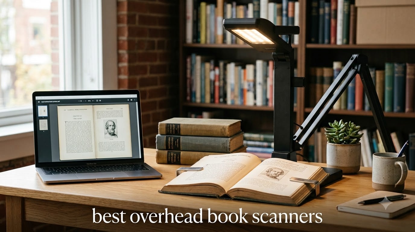 best overhead book scanners