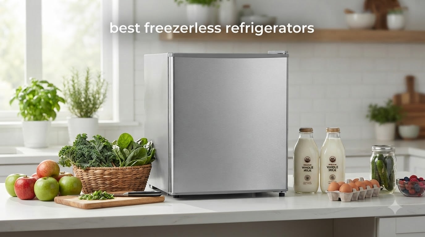 best freezerless refrigerators