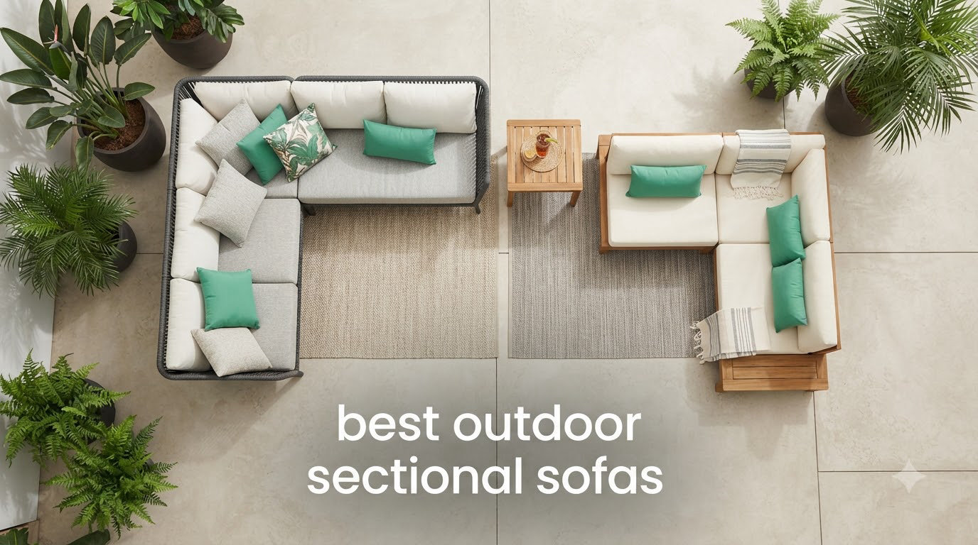 best outdoor sectional sofas