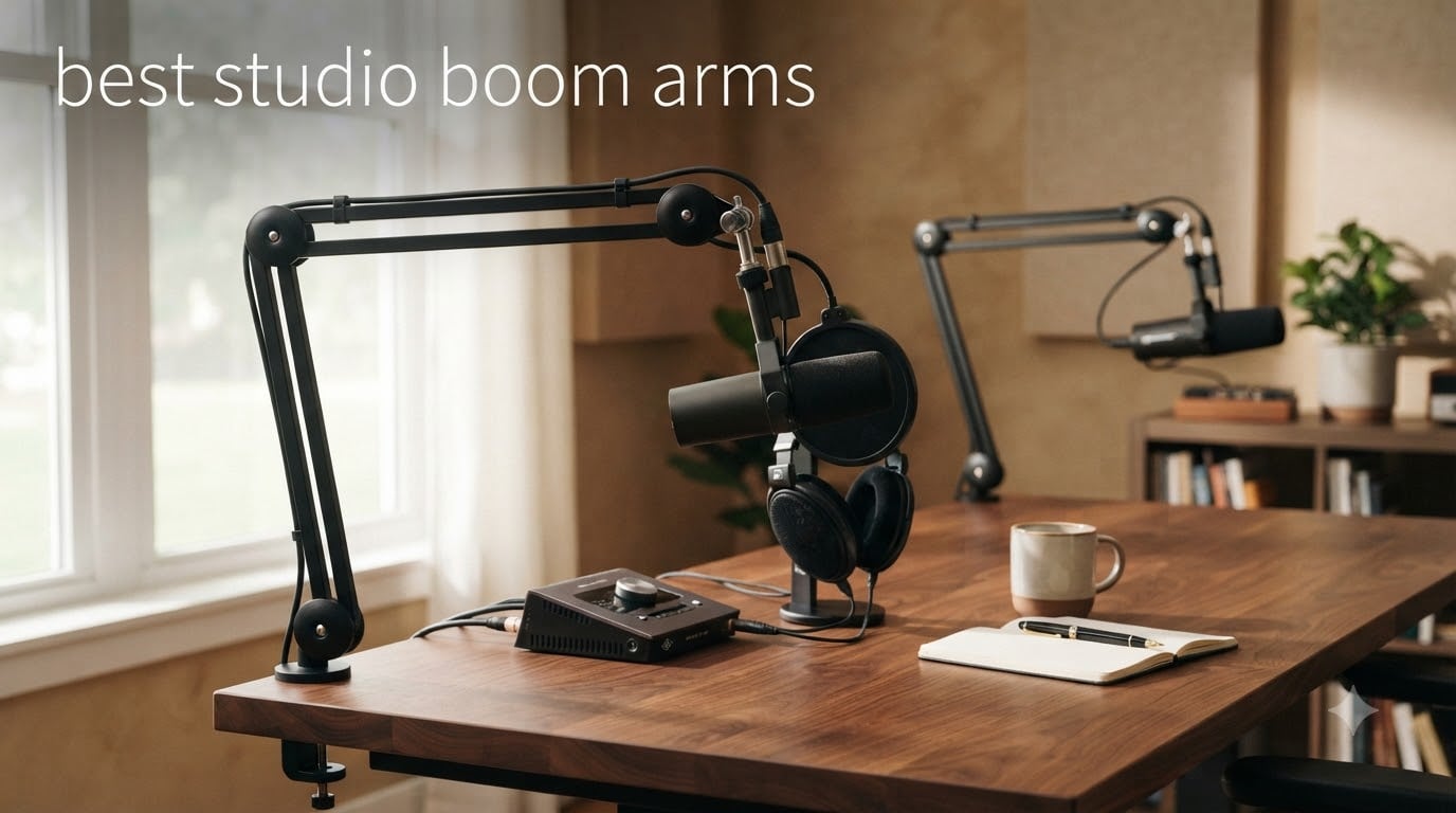 best studio boom arms