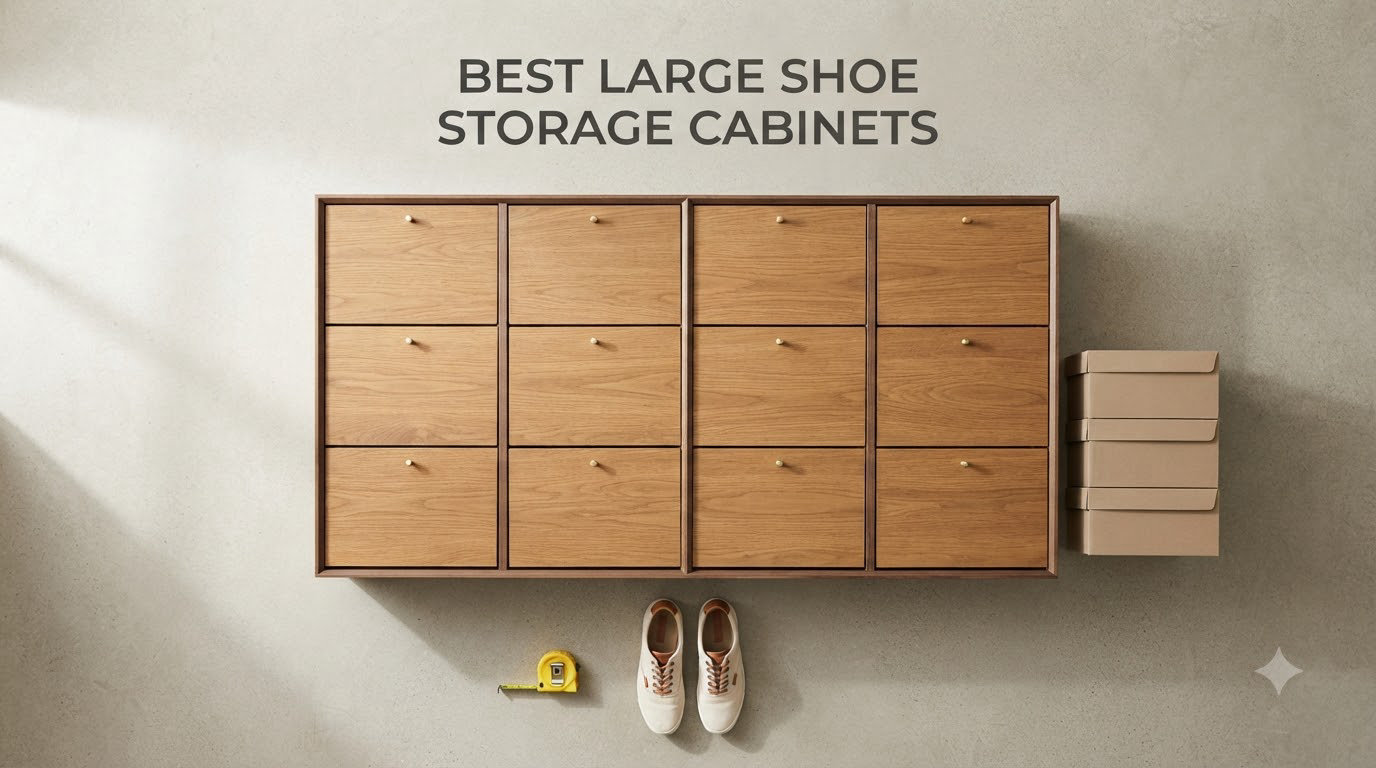 best large shoe storage cabinets