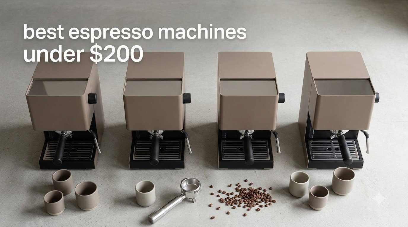 best espresso machines under $200