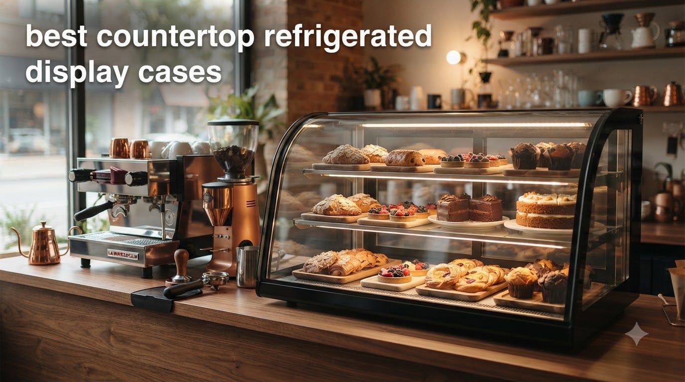 best countertop refrigerated display cases