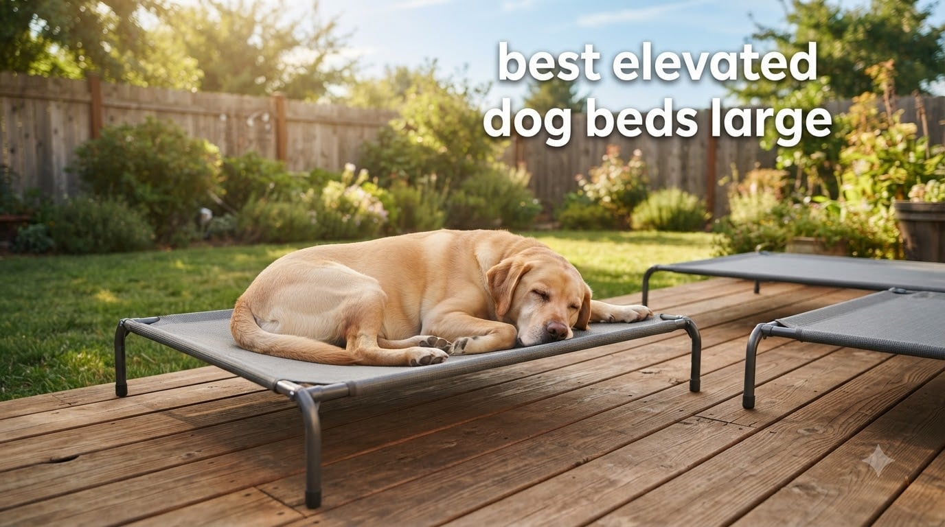 best elevated dog beds large