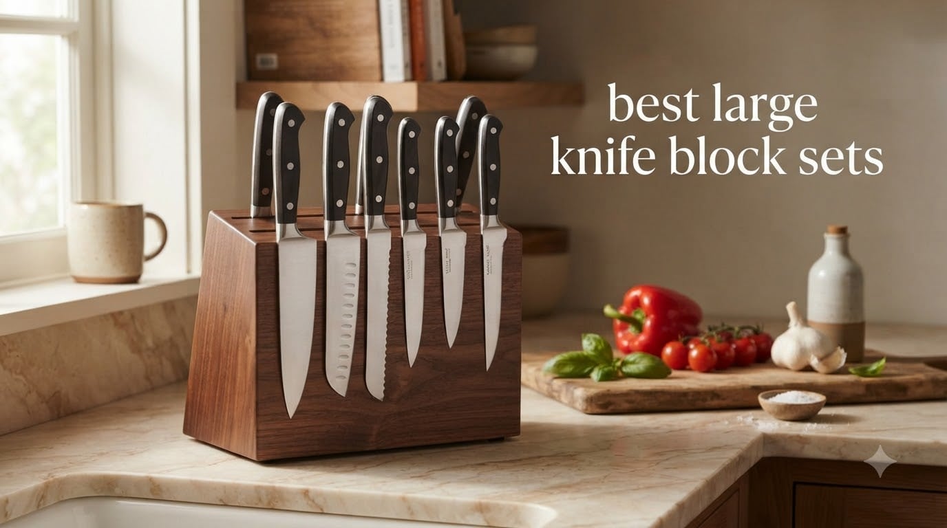 best large knife block sets