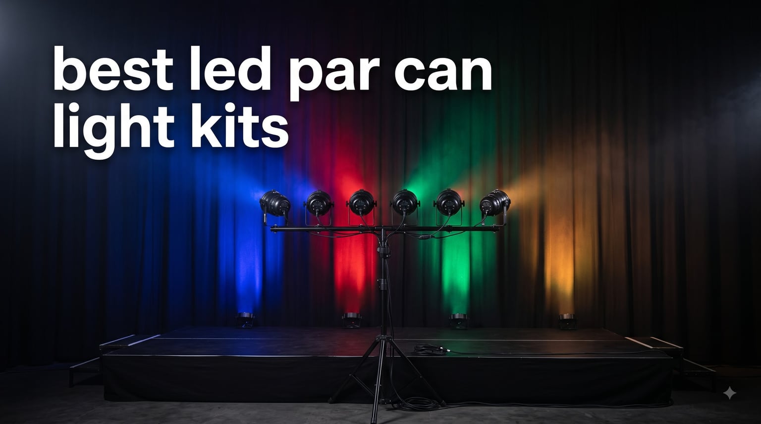 best led par can light kits