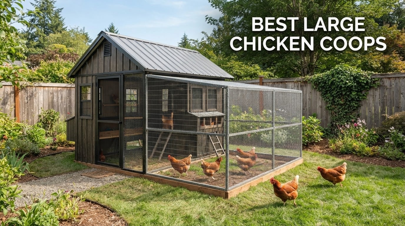 best large chicken coops