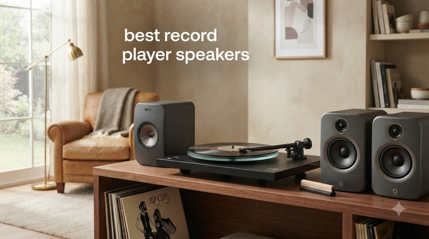 best record player speakers