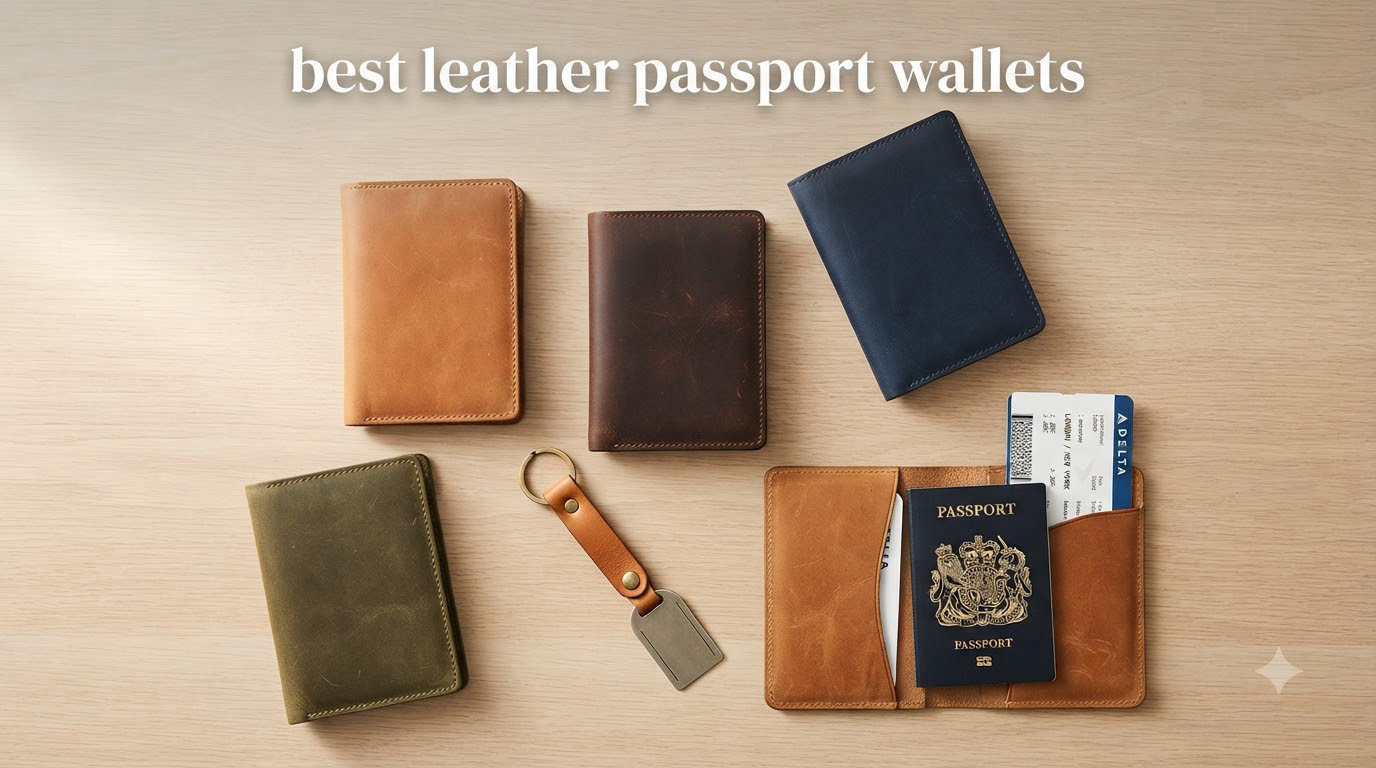 best leather passport wallets